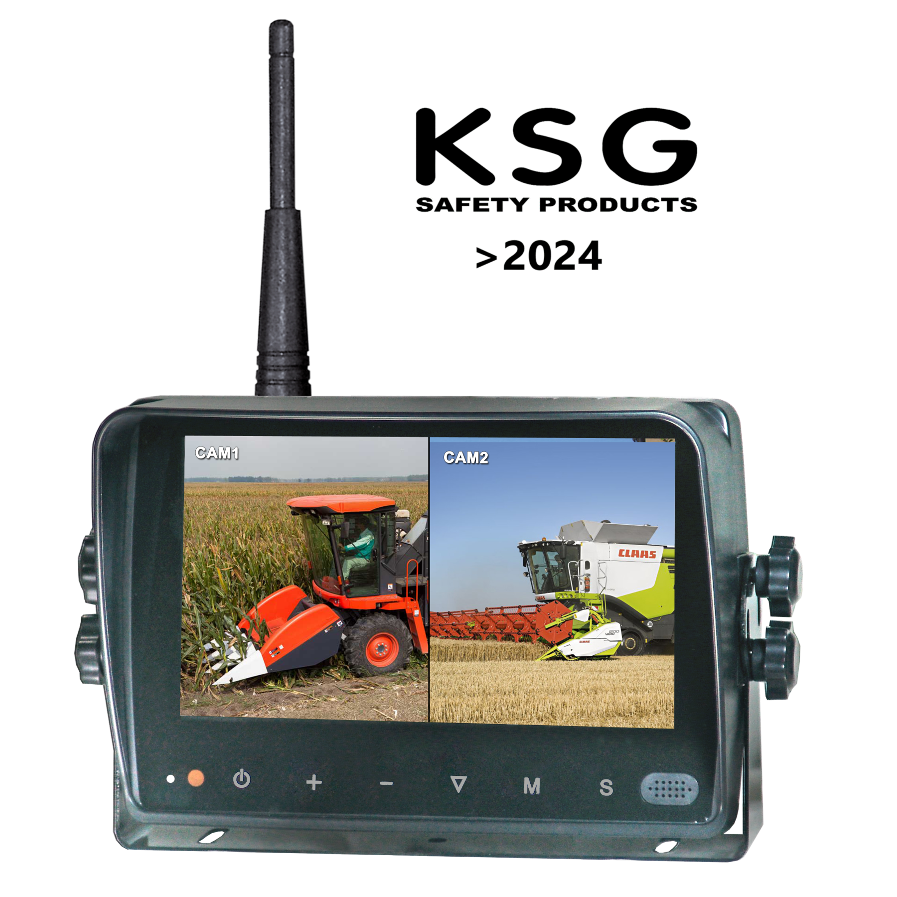 KSG AHD draadloos Cameraset 7" met 1 camera (2020-2023)