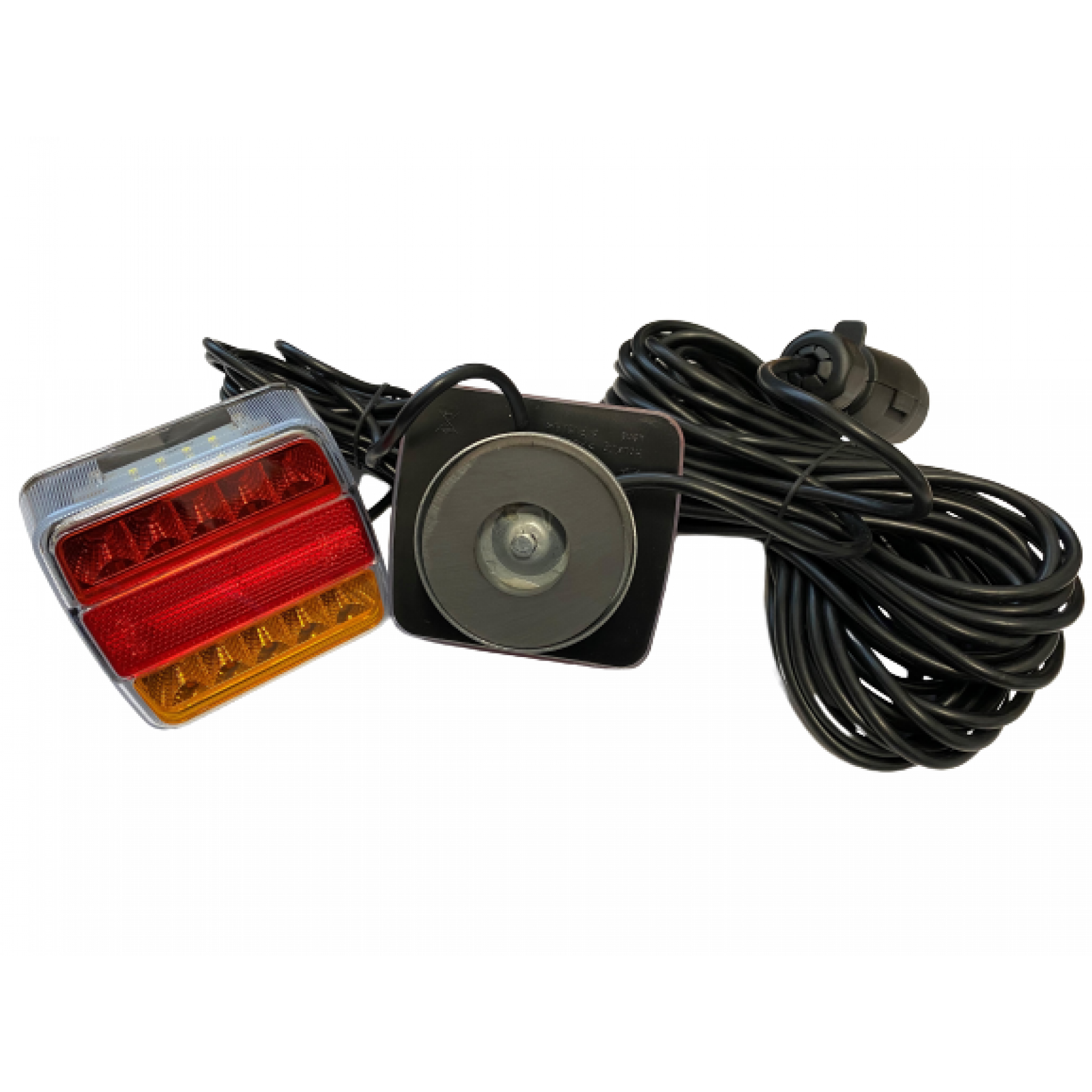 LED Achterlichtset magneet 12-24v Oranje/rood/rood 12m