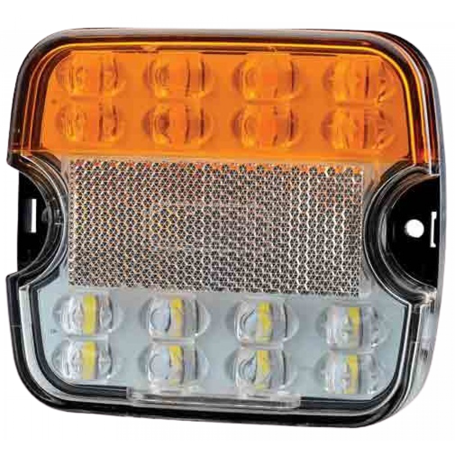 Vergelijkbaar Scheermes Voorkomen Markeringslamp LED voorzijde + richtingaanw.12/24v in LED Markeringslampen