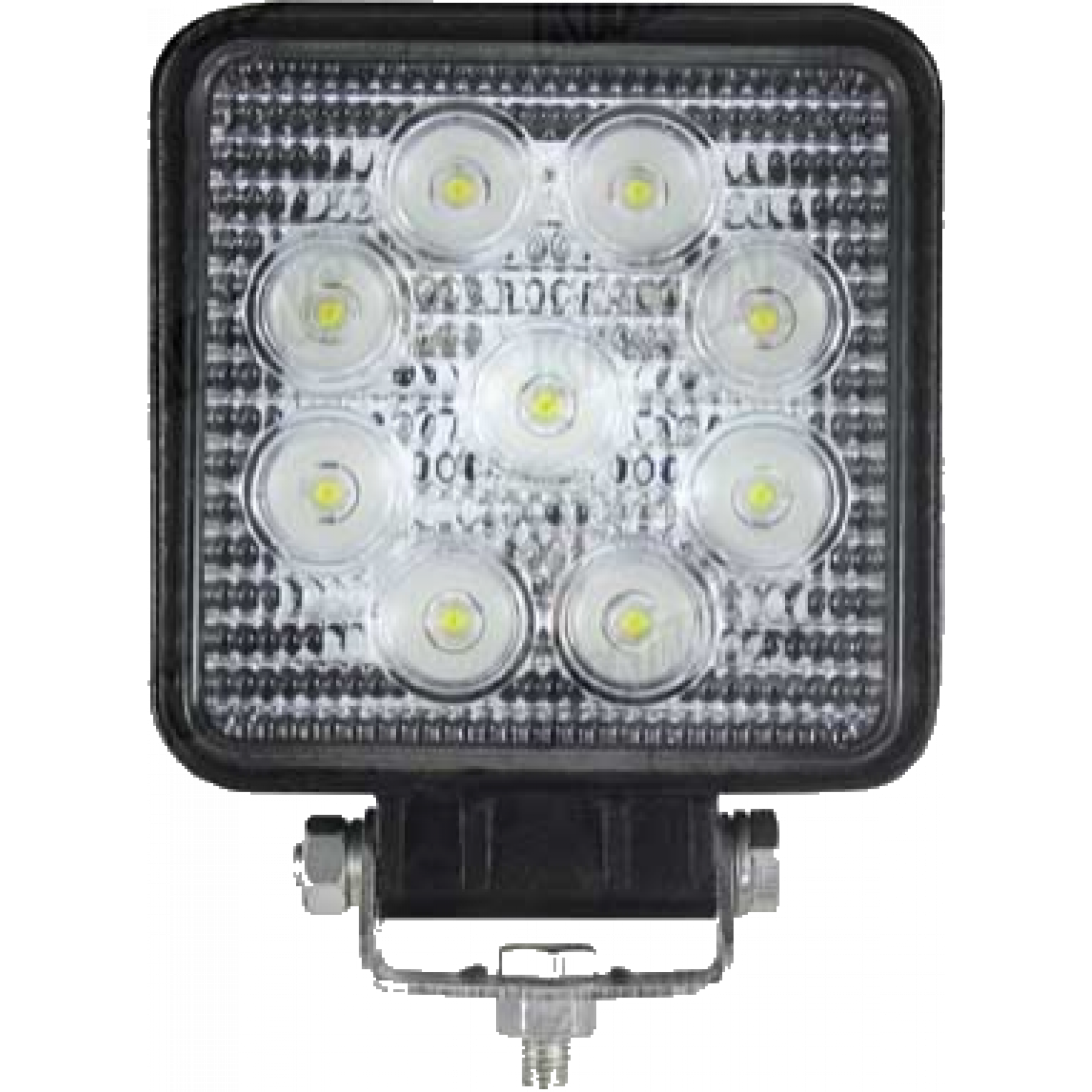 LED werklamp 27W 9 leds 10-100V