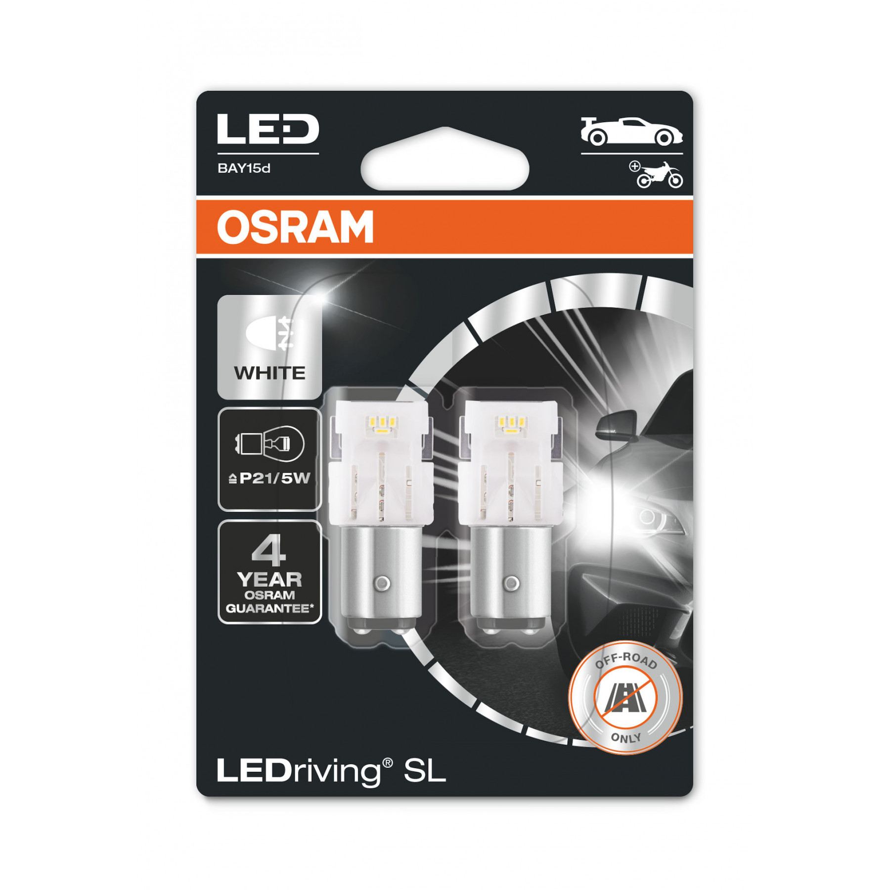 LED Osram 12V 21/5W (2 stuks)