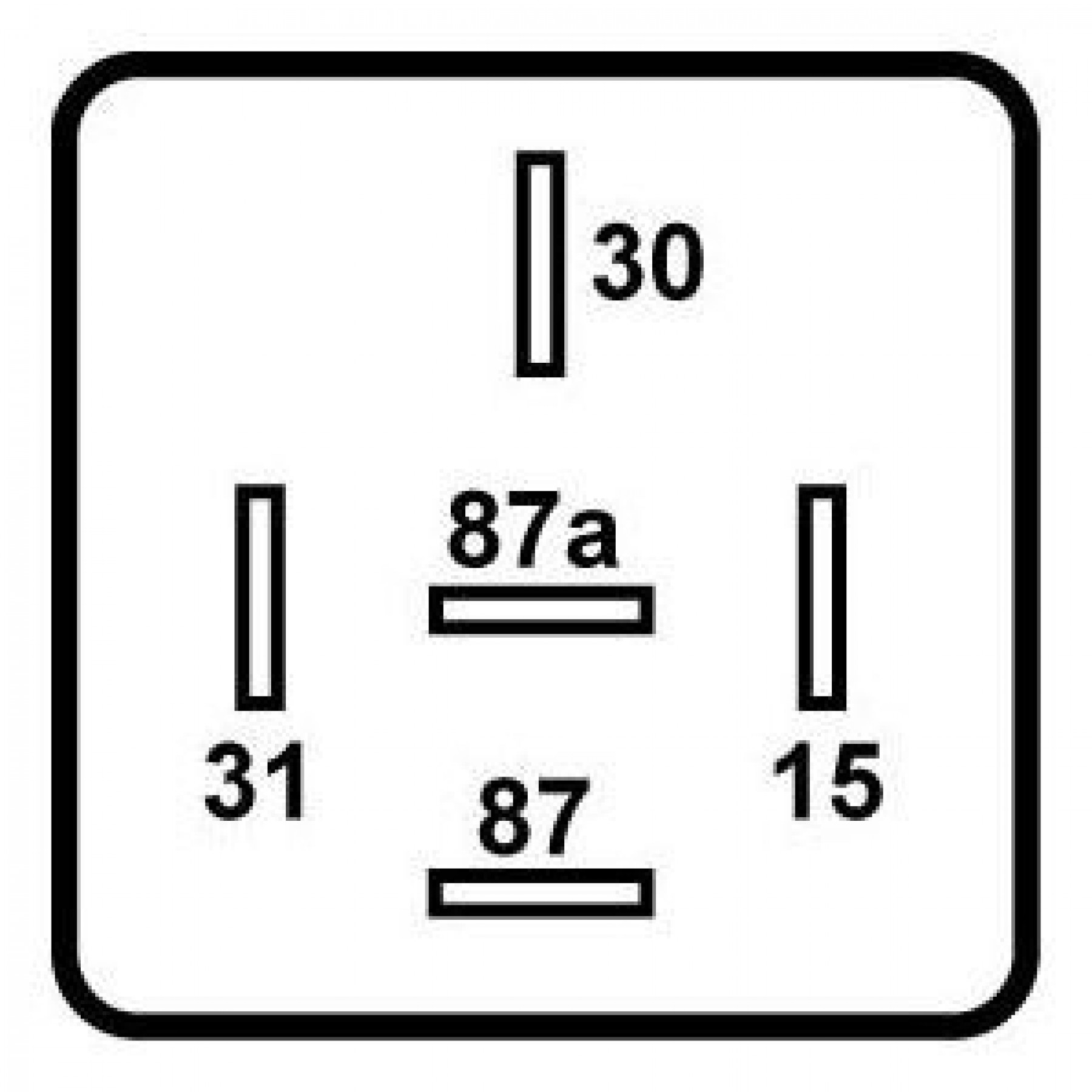 Timer relais 12v 10A 5 polig