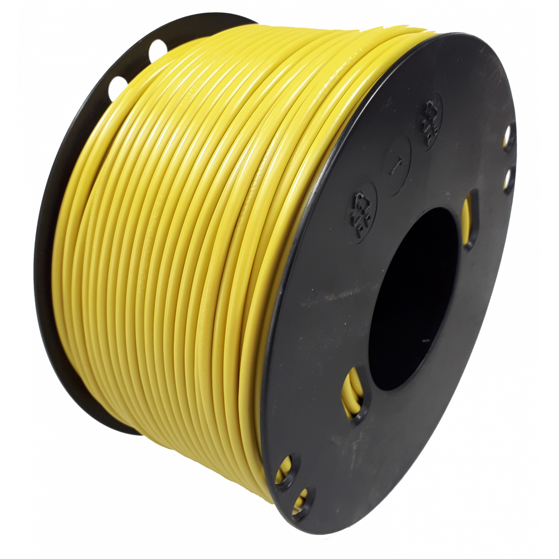 Kabel 1,5 geel 100m haspel