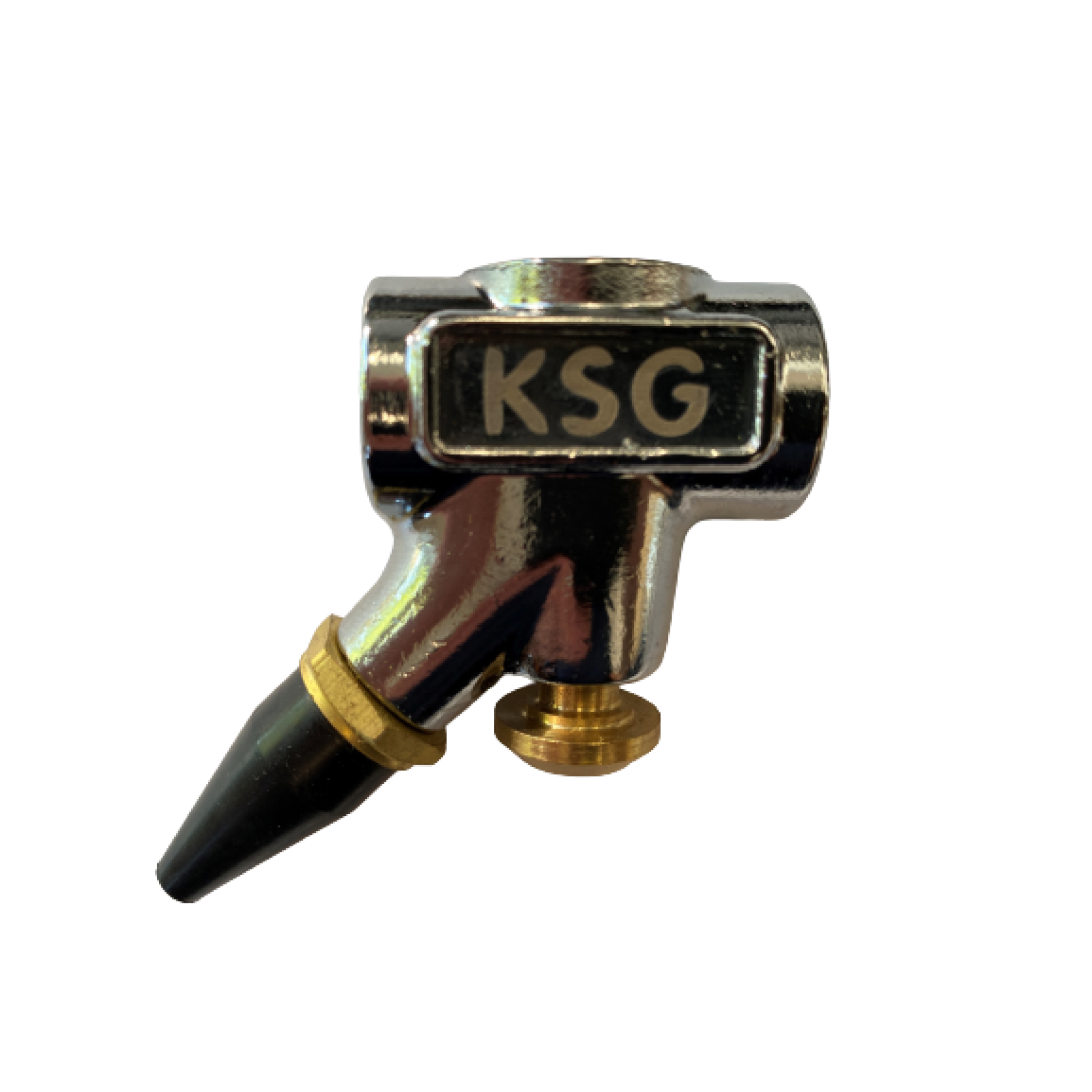 KSG Blaaspistool met rubber dop (1/4 x 1/4)