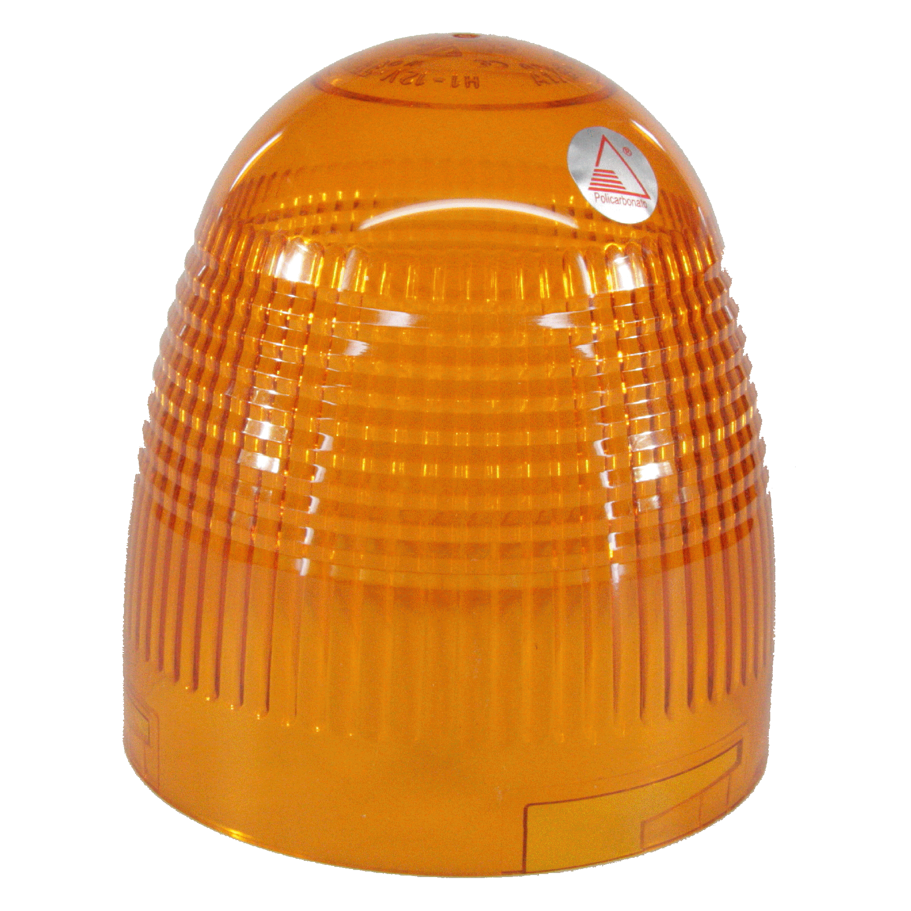 Zwaailamp kap oranje voor lamp 24130142