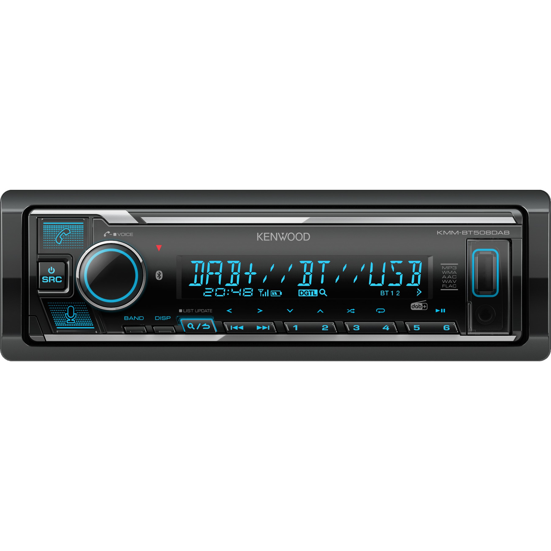Kenwood KMM-BT508 Radio/USB/BT/DAB