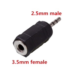 Microfoon adapter female 3,5mm > male 2,5mm
