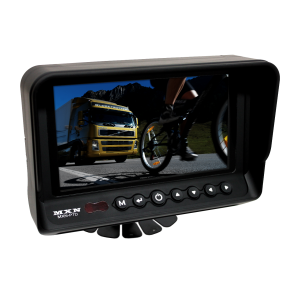 7" Digital color, rearview monitor