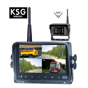 KSG AHD draadloos Cameraset 7" met 1 camera (nieuw)