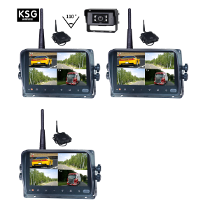 KSG AHD draadloos Cameraset 7" (1cam, 3mon. 3zend.) (nieuw)