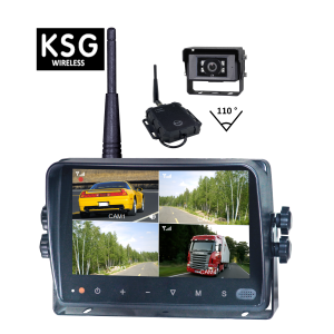 KSG AHD draadloos Cameraset 7" met camera en zender (nieuw)