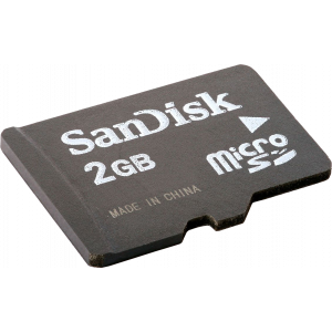 SD kaart 2 GB Micro