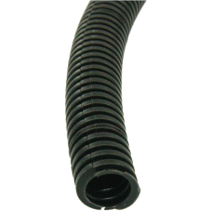 Rol kabel mantel geribbeld open 17mm (25 mtr.)