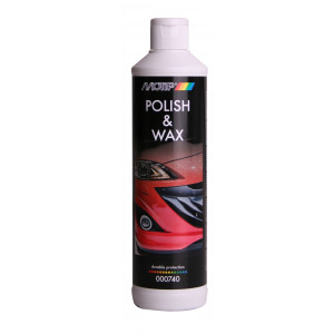 000740 Car polish + wax 500 ml.
