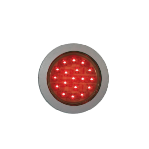 Interieurlamp LED rood Ø 55mm 24v