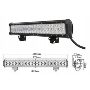 LED light bar 42 leds 126w combo beam
