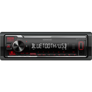 Kenwood KMM-BT209 rood Radio/USB/BT