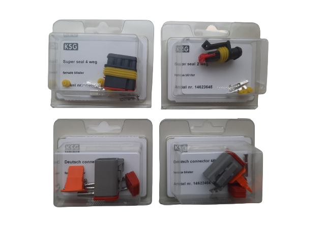 Deutsch connector 6P DT male blister - Afbeelding 2